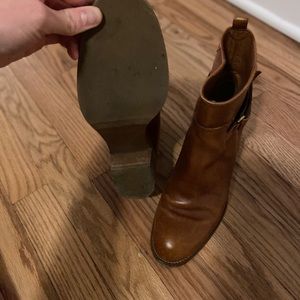 J. Crew Shoes - J.Crew Brown Leather Booties J. Crew Shoes - J.Crew Brown Leather Booties